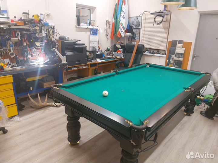 Русский бильярд 8 футов сланец 25мм