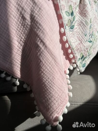 Детский плед из муслина