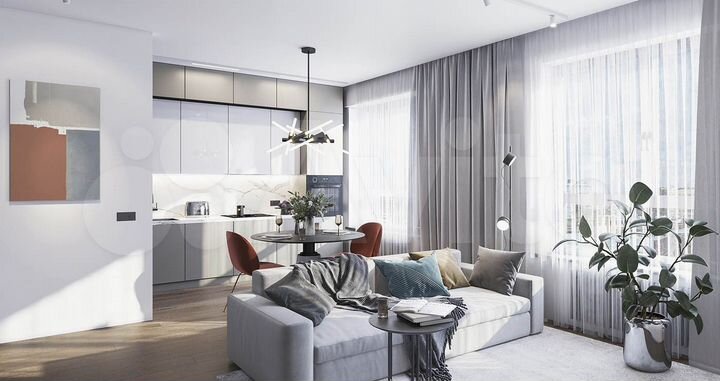 Квартира-студия, 33 м², 30/36 эт.