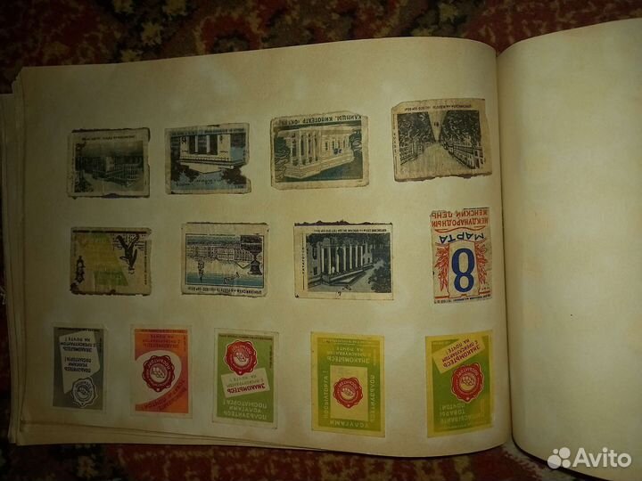 Этикетки от спичек СССР