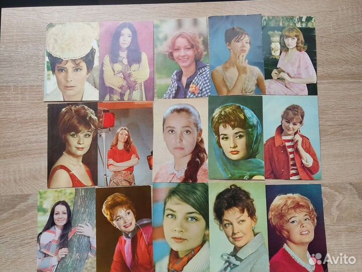 Открытки актёров СССР