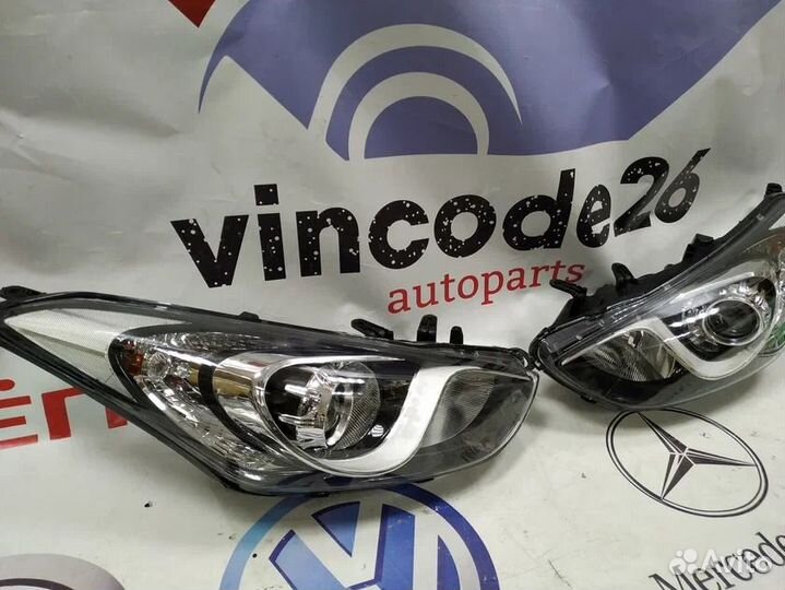 Фара передняя оптика разные производители