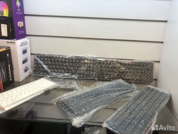 Новые клавиатуры на ноутбуки Lenovo