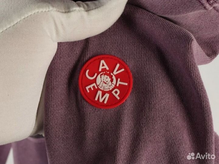 Свитшот Cav Empt темно розовый