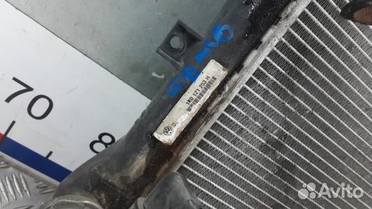 Радиатор системы охлаждения skoda superb 2 (EEA16K