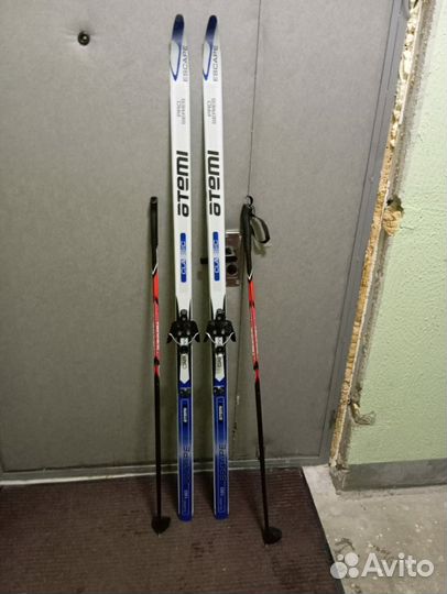 Лыжи беговые детские 160см