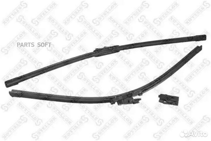 Stellox 201614SX 201 614-SX щетки плоск. к-т 650/2