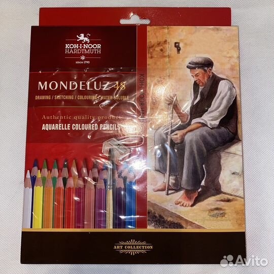 Акварельные карандаши 48 цветов