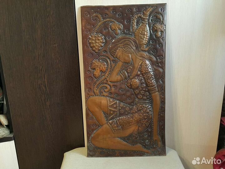 Чеканное панно 