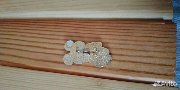 Значок олимпийский мишка