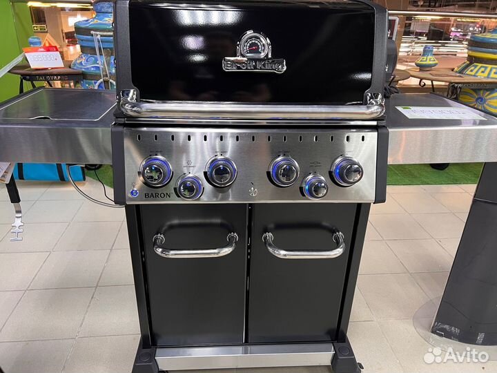 Газовый гриль барбекю Broil King Baron 490