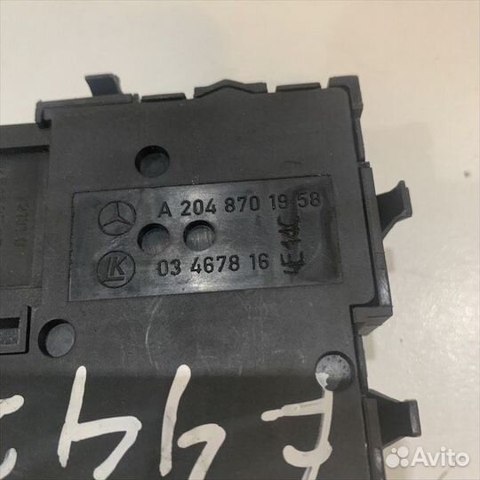 Блок упр. сидением правый Мерседес w212