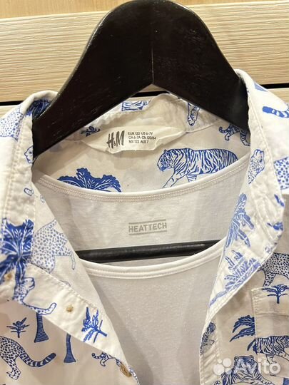 Рубашка H&M футболка Uniqlo