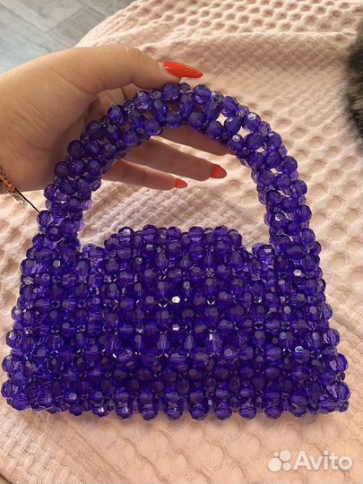 Скмка из бусин