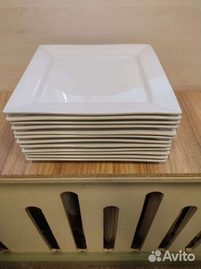 Тарелка квадратная Fortuna Австрия, тарелка Дулево