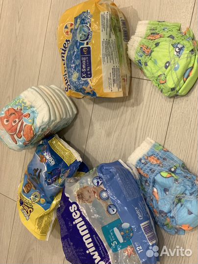 Подгузники и трусики для плавания