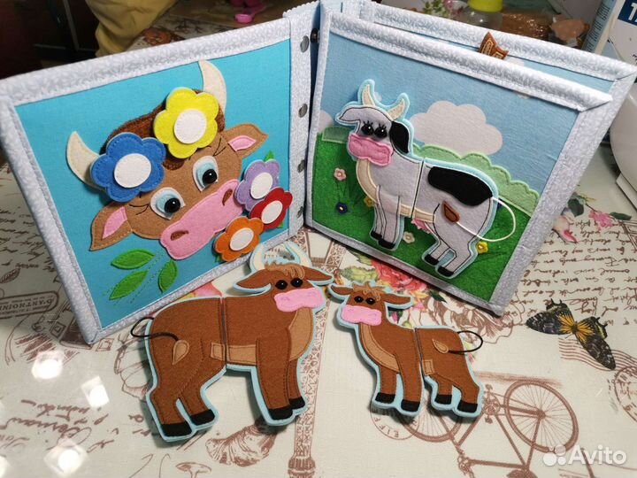 Книга из фетра Мумубук