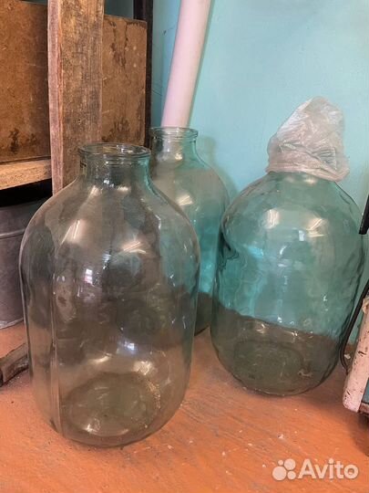 Банки стеклянные, большие