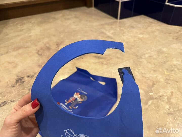 Слюнявчик нагрудник Аэрофлот Aeroflot+пакет новый