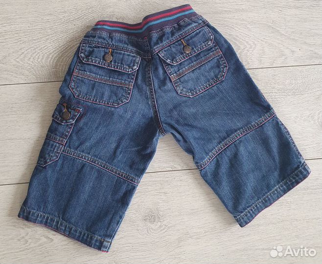 Шорты (джинсы) и футболка 110 - 116