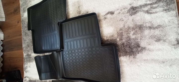 Автомобильные коврики резиновые хендай крета 21г