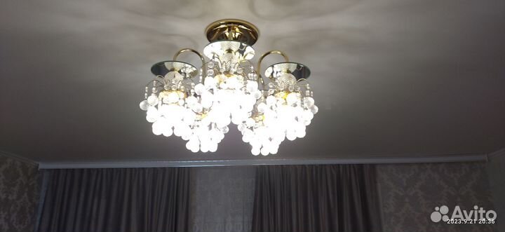 Хрустальная люстра СССР