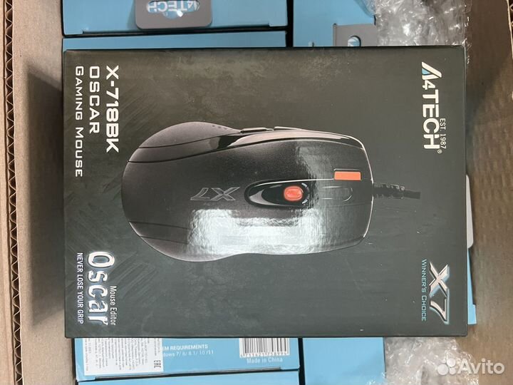 Игровая мышь A4Tech X7 X-718BK Black