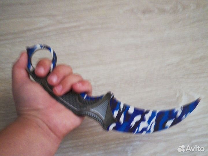 Деревянный нож керамбит