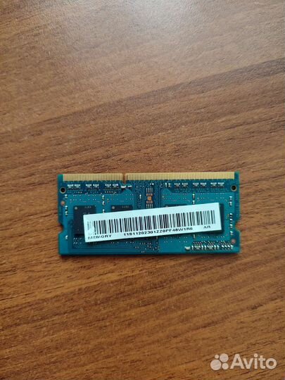 Оперативная память Ramaxel DDR3L 2Gb 1600 ноут