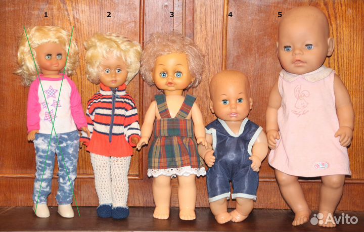 Куклы пупсы СССР гдр Китай разные
