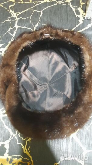 Шапка норковая женская