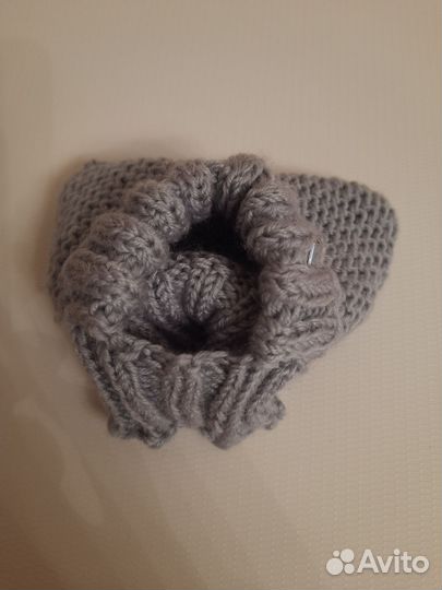 Шапочка шерстяная для мелких пород собак