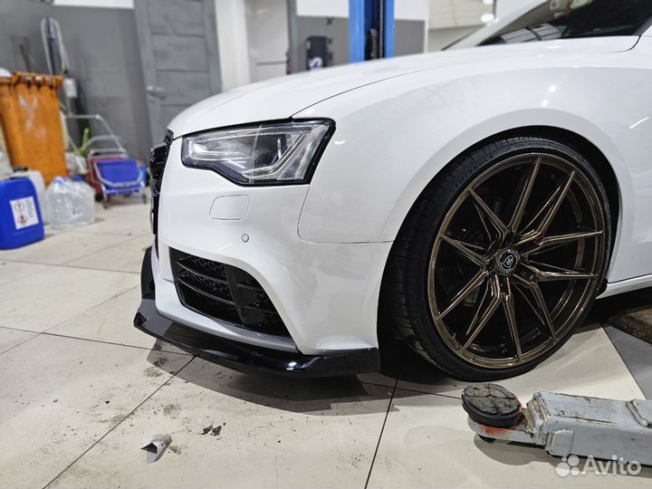 Бампер RS5 Audi A5 8T+ рестайлинг