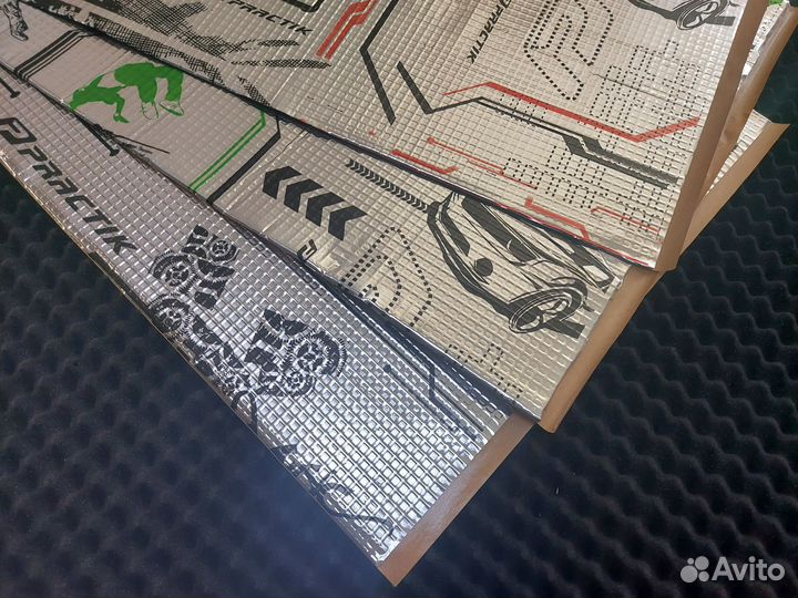 Шумоизоляция вибропласт