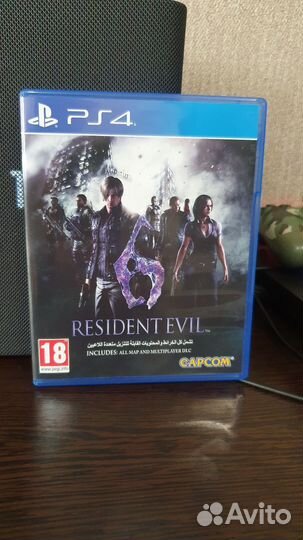 Игра для приставки ps4 Резидент ивл 6
