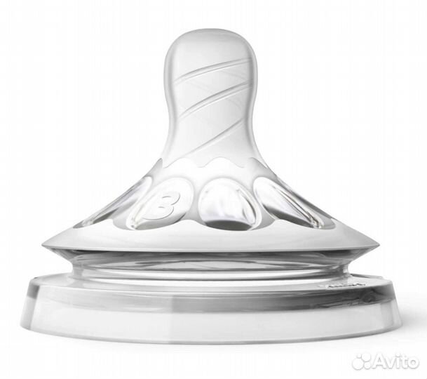 Соска для бутылки Avent Natural 3+