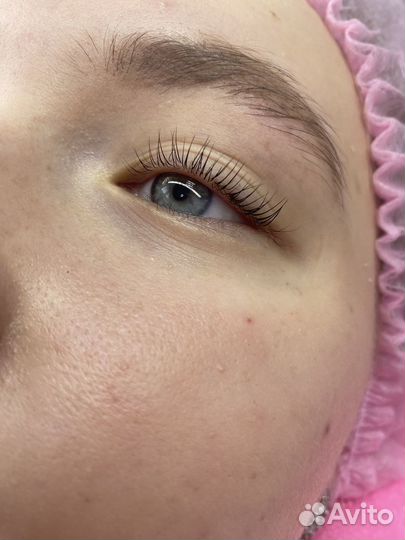 Модель на ламинирование ресниц