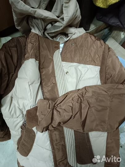 Куртка пуховик,легкая женская 48 50 бу