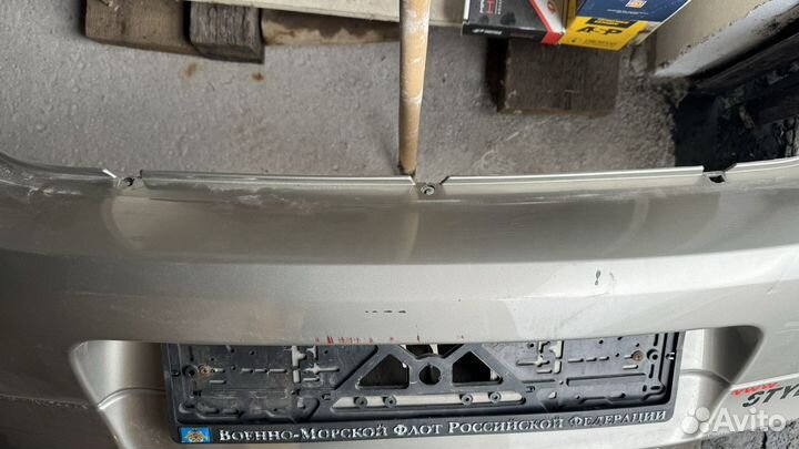 Бампер renault logan 2