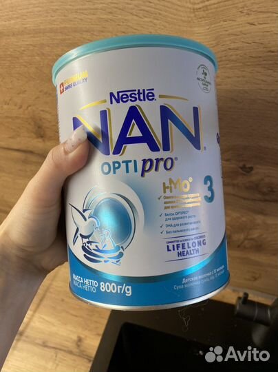 Детская смесь нан оптипро 3