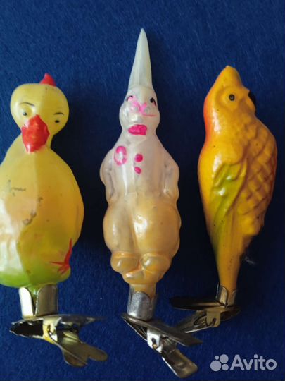 Елочные игрушки СССР