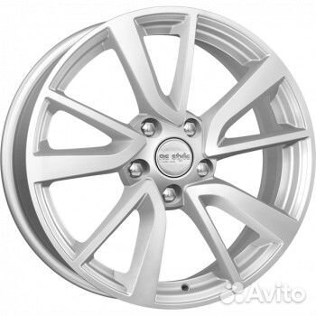 R17 5x114,3 7J ET40 D66,1 K&K кс699 (17 Qashqai J11) сильвер