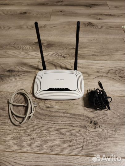 Wi-Fi роутер TP-link TL-WR841N, N300, белый