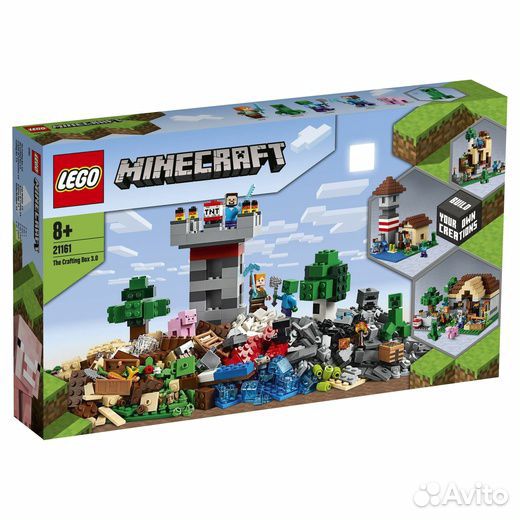 Lego Minecraft 21161 Набор для творчества