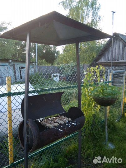 Мангал из газового баллона