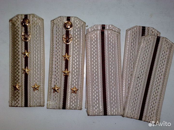 Погоны на рубашку офицеров СССР