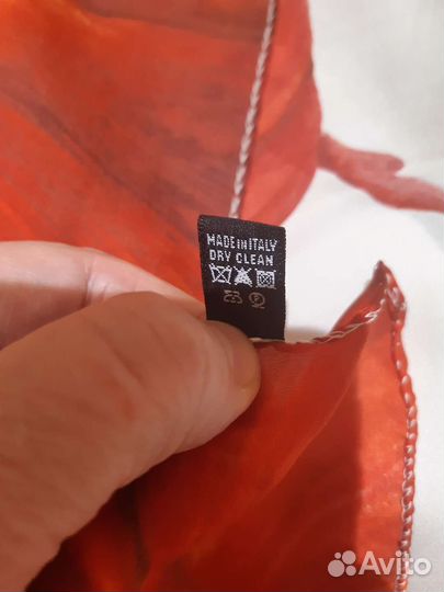 Палантин, шелк, новый.Италия