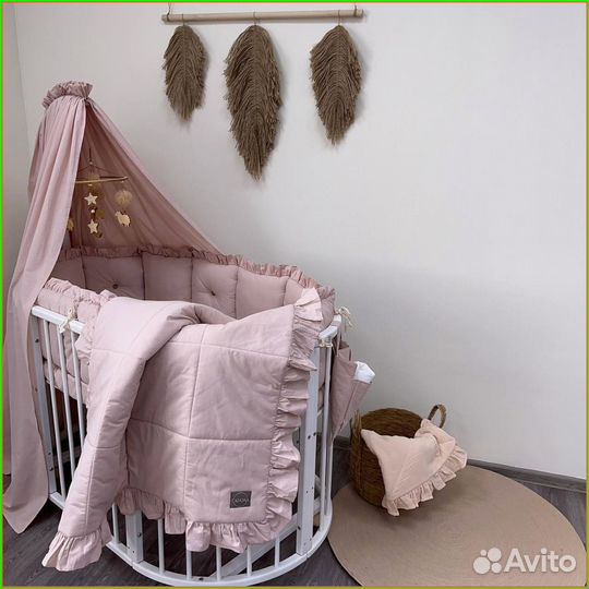 Бортики в детскую кроватку