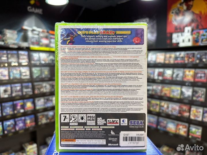 Игры для Xbox 360: Sega Superstars Tennis