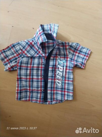 Рубашка на мальчика